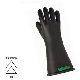 SALISBURY INSULATING RUBBER GLOVES, CLASS 1 to 4