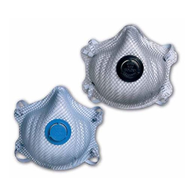 Softspun® lining MOLDEX DISPOSABLE 2400N95 AND 2500N95 PARTICULATE RESPIRATORS